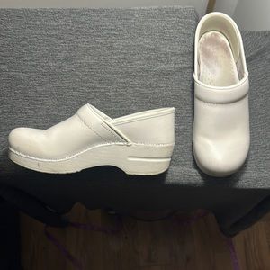 DANSKO shoes Size “38” US 7.5-8. White.